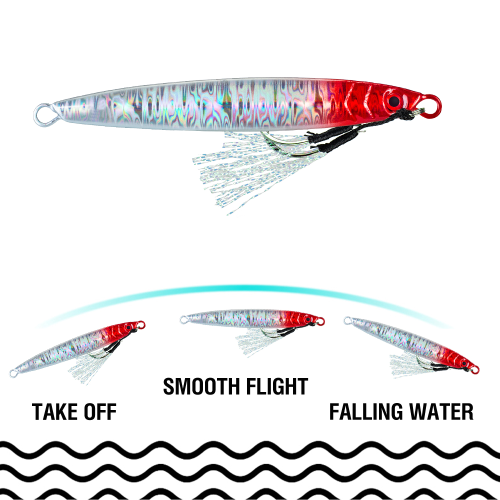 1Pc 금속 지그 캐스팅 루어 14g-100g 싱킹 금 - 3D Printing Lure 리뷰 및 가격