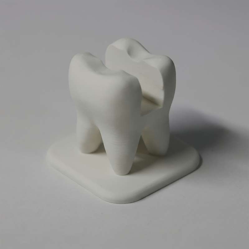 3D 프린팅된 치아 모양 명함 홀더 치과 진료소 접수  - 3D Printing Tooth 리뷰 및 가격