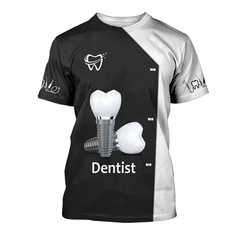 2026 새로운 남성 티셔츠 치아 3D 프린트 데일리  - 3D Printing Tooth 리뷰 및 가격