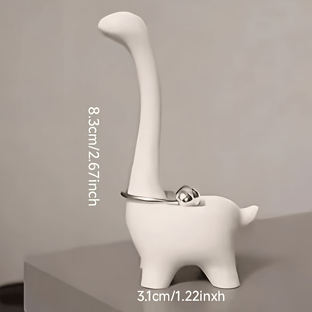 2Pcs 간단한 긴 목 공룡 링 홀더 입구 데스크탑 장 - 3D Printing Jewelry 리뷰 및 가격