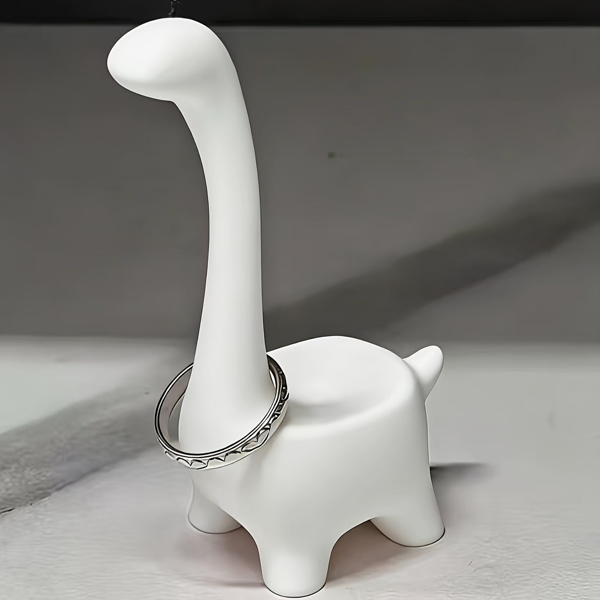 2Pcs 간단한 긴 목 공룡 링 홀더 입구 데스크탑 장 - 3D Printing Jewelry 리뷰 및 가격