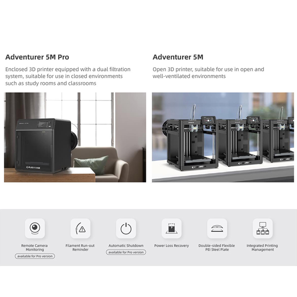 Flashforge Adventurer 5M Pro 3 - 3D Printing File 리뷰 및 가격